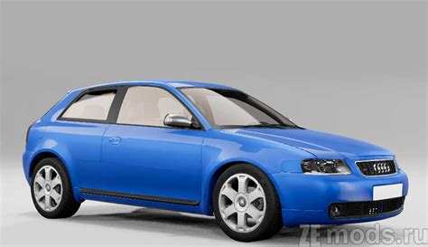 Скачать мод Audi A3s3 для Beamngdrive