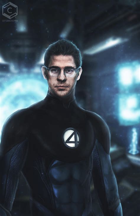 My Edit Of John Krasinski As Mr Fantastic Ultimates Suit Design R