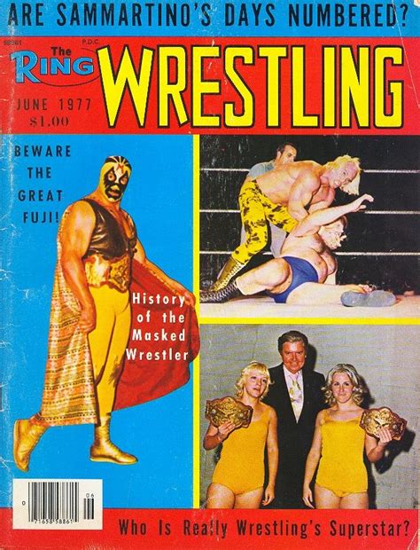 June 1977 Wrestling Superstars Wrestling Comic Book Cover