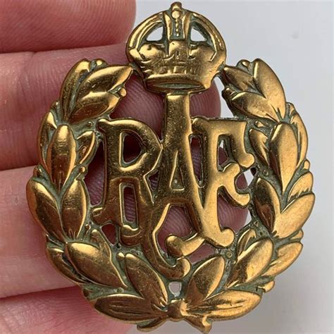 Ww2 Royal Air Force Raf Cap Badge