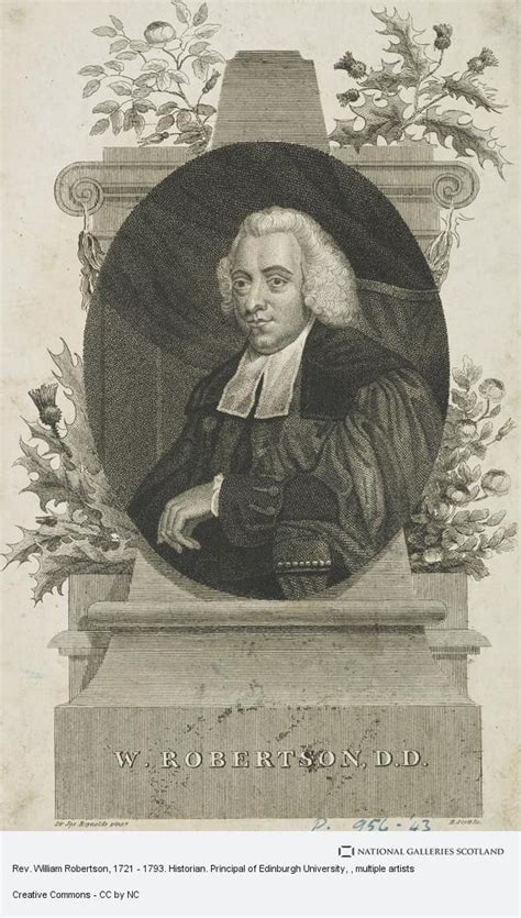 Rev William Robertson 1721 1793 Historian Principal Of Edinburgh