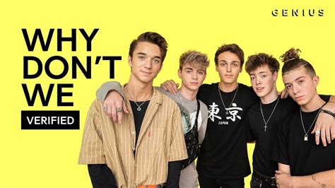 Why Dont We 8 Letters Official Lyrics And Meaning Verified Youtube