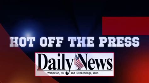 Hot Off The Press Feb. 19 - YouTube