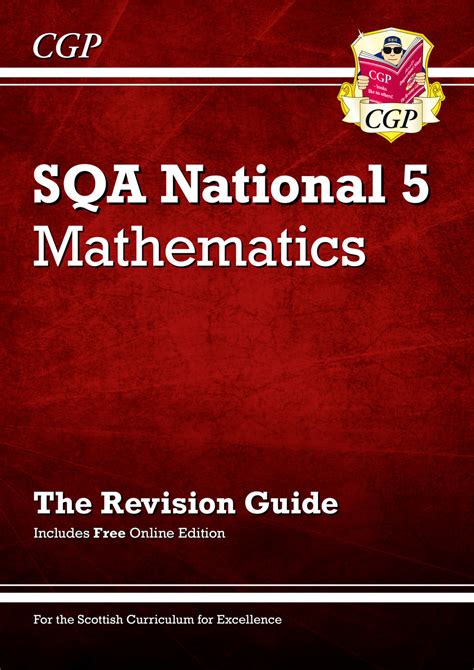 National 5 Maths Sqa Revision Guide With Online Edition Cgp Books