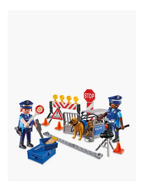 Reports can be lodged at the nearest police station if any companies are found to have not complied with mco sops, miti's faq said. Playmobil City Action 6924 Police Roadblock at John Lewis ...