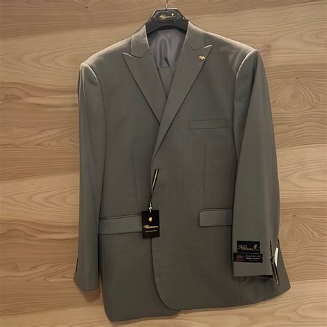 Falcone Suits And Blazers Mens Fashion Suit By Falcons Gray Burt