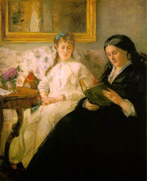 La Lecture 1869 1870 By Berthe Morisot Artchive