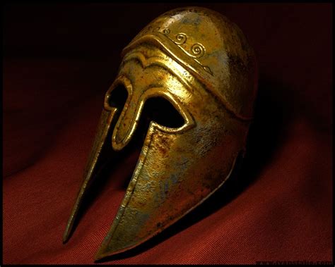 Elaborate Corinthian Helmet In Classical Mythology The Cap Of