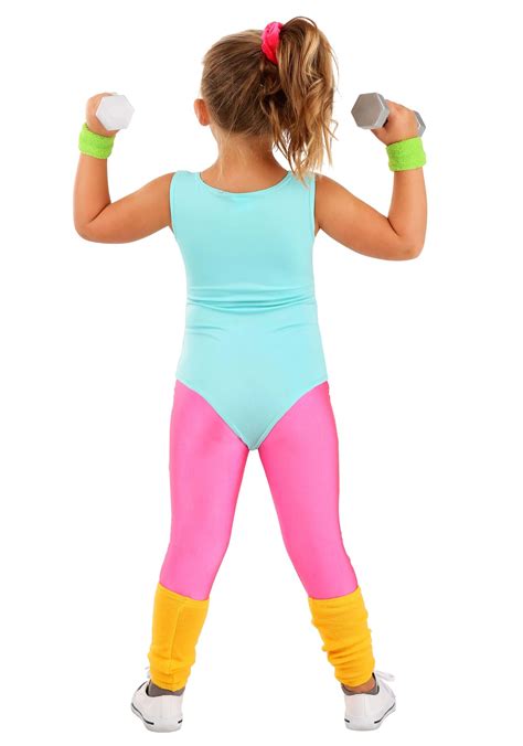 Totally 80s Workout Toddler Costume