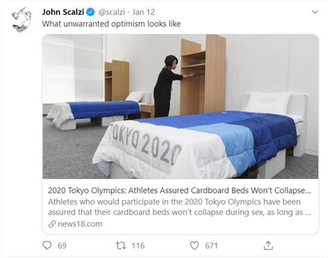 Tokyo Athletes To Sleep On Cardboard Beds Daily Worthing