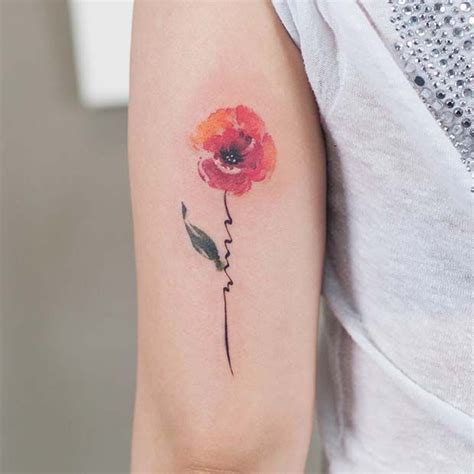 Pin By Lu On Flower Tat Poppies Tattoo Arm Tattoos For Women