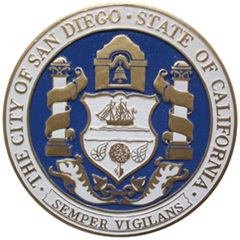 City Of San Diego Ca Seal