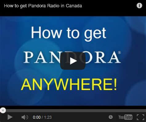 Upgrade your pandora account to a plus or premium subscription. How to get Pandora Radio in Canada | TutorialXware