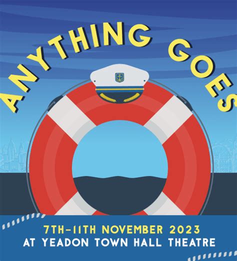 Anything Goes At Yeadon Town Hall Event Tickets From Ticketsource