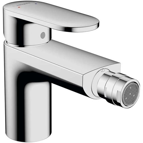 Hansgrohe Vernis Blend Chrome Single Lever Bidet Mixer Tap With Pop Up Waste