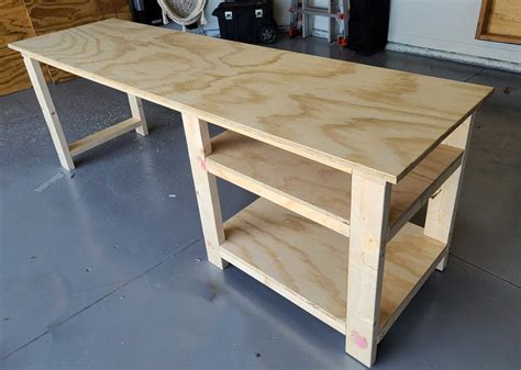 Easy DIY Wood Desk For Less Than Homemade By Huseman
