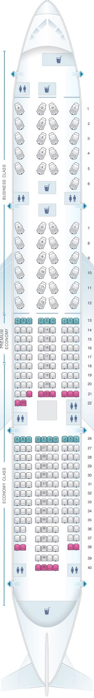 American Airlines Seat Chart