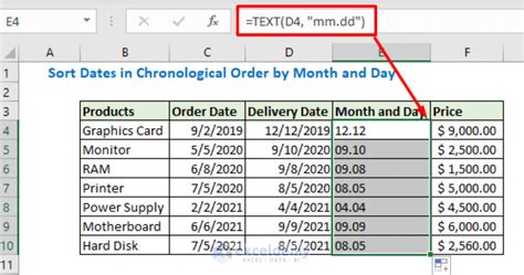 Excel Sort Dates In Chronological Order 6 Effective Ways Exceldemy