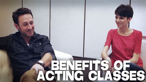 Benefits Of Acting Classes By Josh Stewart And Emma Fitzpatrick Youtube
