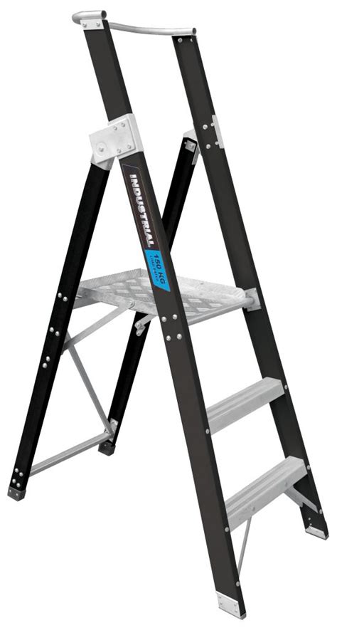 Trade Series Fibreglass Platform Step Ladders All Storage Systems