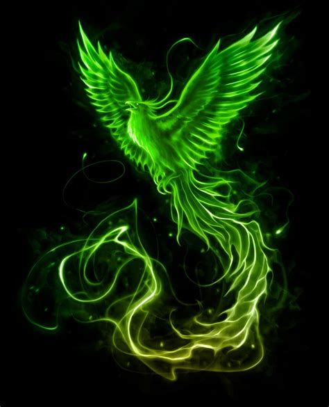 Green Phoenix Phoenix Images Phoenix Wallpaper Dark Green Aesthetic