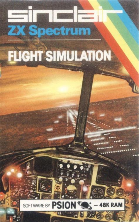 Flight Simulator 1983 Retro Video Games Flight Simulator Old Games