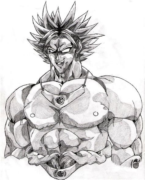 Follow along with our narrated step by step drawing lessons. Broly Sketch by DorkyDragonOfTheDead - Fanart Central