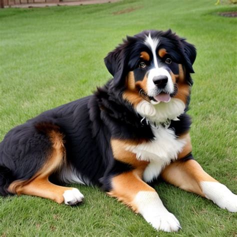 The Bernese Mountain Dog German Shepherd Mix