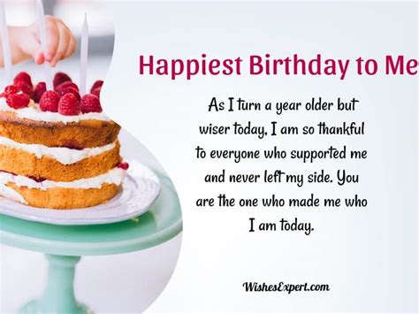 40 Birthday Wishes For Myself Happy Birthday To Me