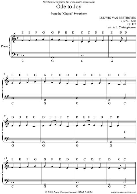 Piano Sheet Music With Notes Labeled Note Remember To Include To Bass