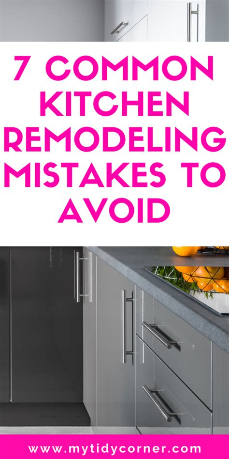 7 Common Kitchen Remodeling Mistakes To Avoid Kitchen Remodel