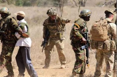 Squad Wazimu Hii 7 Photos Of Kdf And British Commandos Deep In