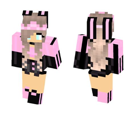 Cute Bunny Girl Minecraft Skins
