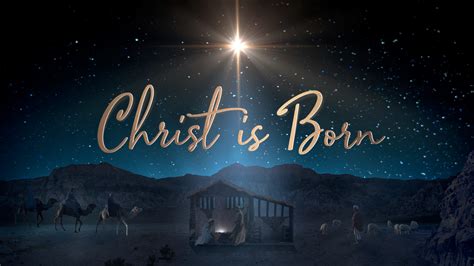 Christmas Jesus Birth Wallpaper