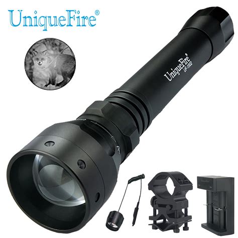 Uniquefire 1502 Ir 940nm Led Flashlight Zoom Infrared Night Vision
