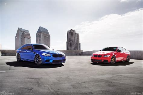 Why not have just bmw m5, bmw m3, bmw m6 and bmw. M Brothers Pose Together: BMW M3 and M5 Riding on HRE Wheels - autoevolution