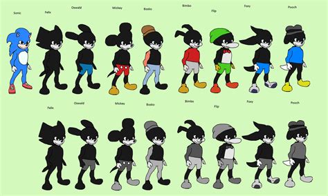 Crowsar Inkblot 1930s Toons With Sonic Original Wo By Abbysek On Deviantart