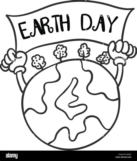 Collection Of Earth Day Hand Draw Stock Vector Image And Art Alamy