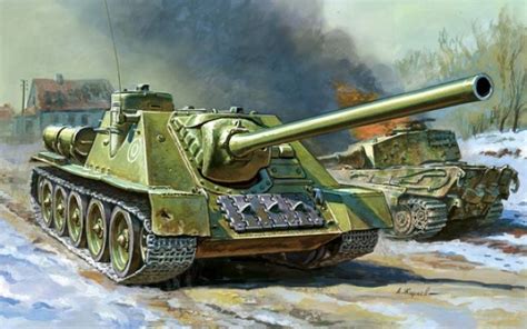 Su 100 The Soviet Tank Destroyer Video