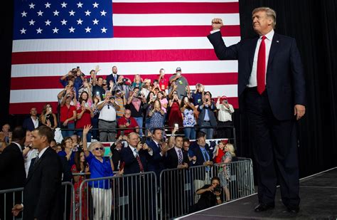 As The Bizarre Qanon Group Emerges Trump Rallies Go From Nasty To