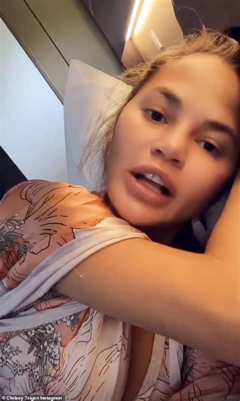 Chrissy Teigen Must Be Super Serious About Bed Rest Amid A Difficult