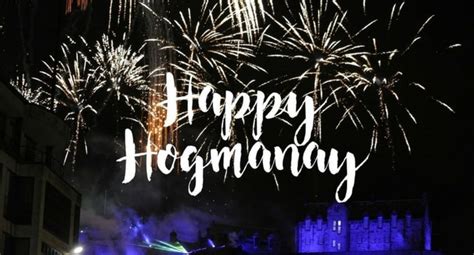 Happy Hogmanay Happy New Year Et Bonne Année 2018