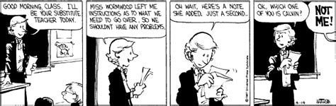 Calvin And Hobbes By Bill Watterson April 14 1987 Via Gocomics
