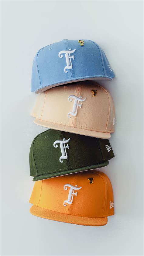 Feature New Era Old English F Snapback Fitted Hats Custom Fitted