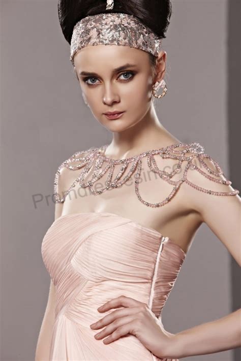 Pink Strapless Chiffon Princess Evening Dress Image 751463 On