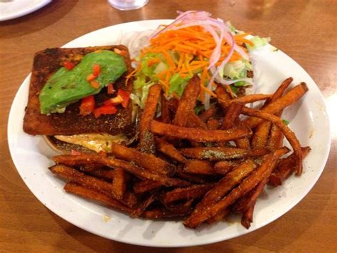 Three sisters fry bread co colorado s 1 navajo tacos. Scorpion Burger with Sweet Potato Fries - Picture of ...