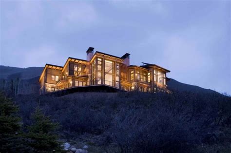 20 Stunning Mountain House Exterior Design Ideas