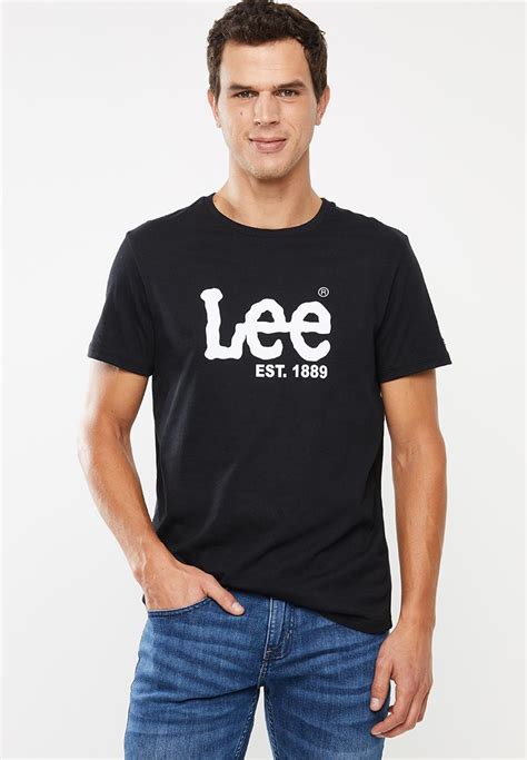 Lee Basic Tee Black Lee T Shirts And Vests