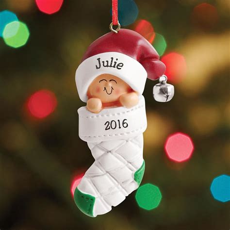 Best Personalized Babys 1st Christmas Tree Ornaments For 2016 Top