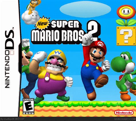 New Super Mario Bros 2 Nintendo Ds Box Art Cover By Mudkip28